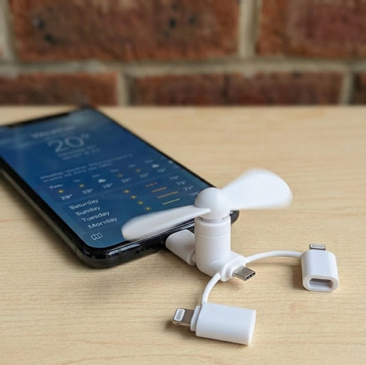Pack de 4 Ventiladores mini USB 3 en 1